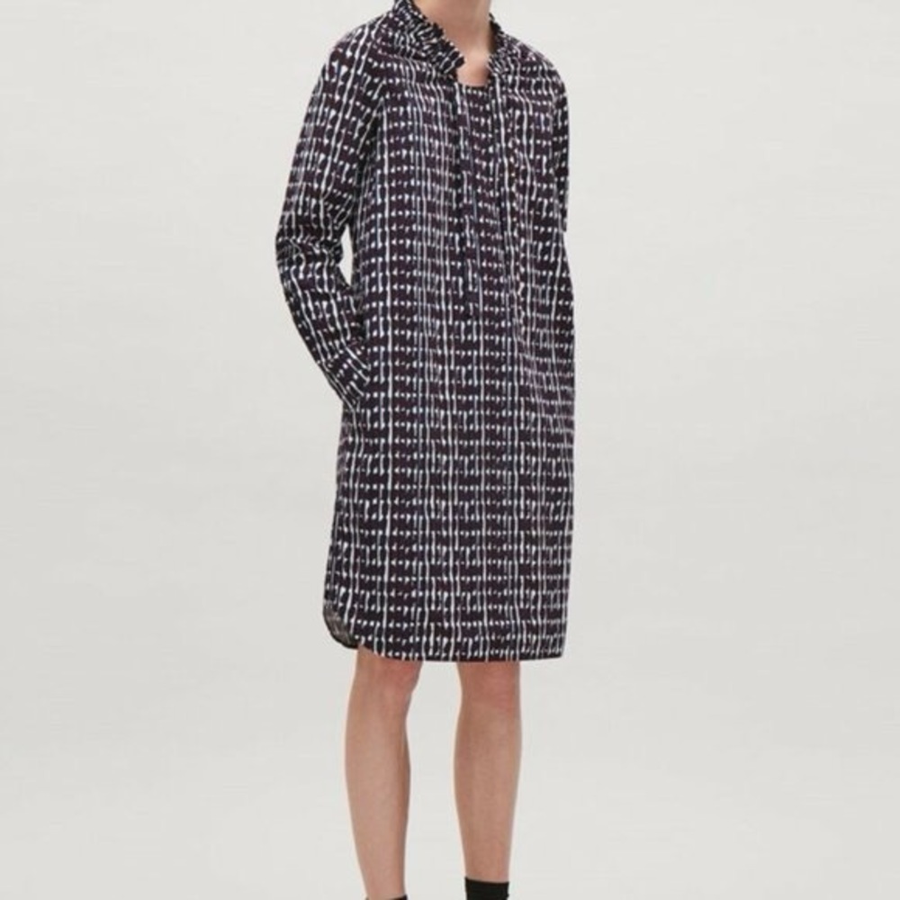 Sharp Cotton COS Dress, Bow 10!